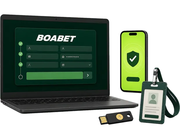 BoaBet regisztráció laptopon és mobilon